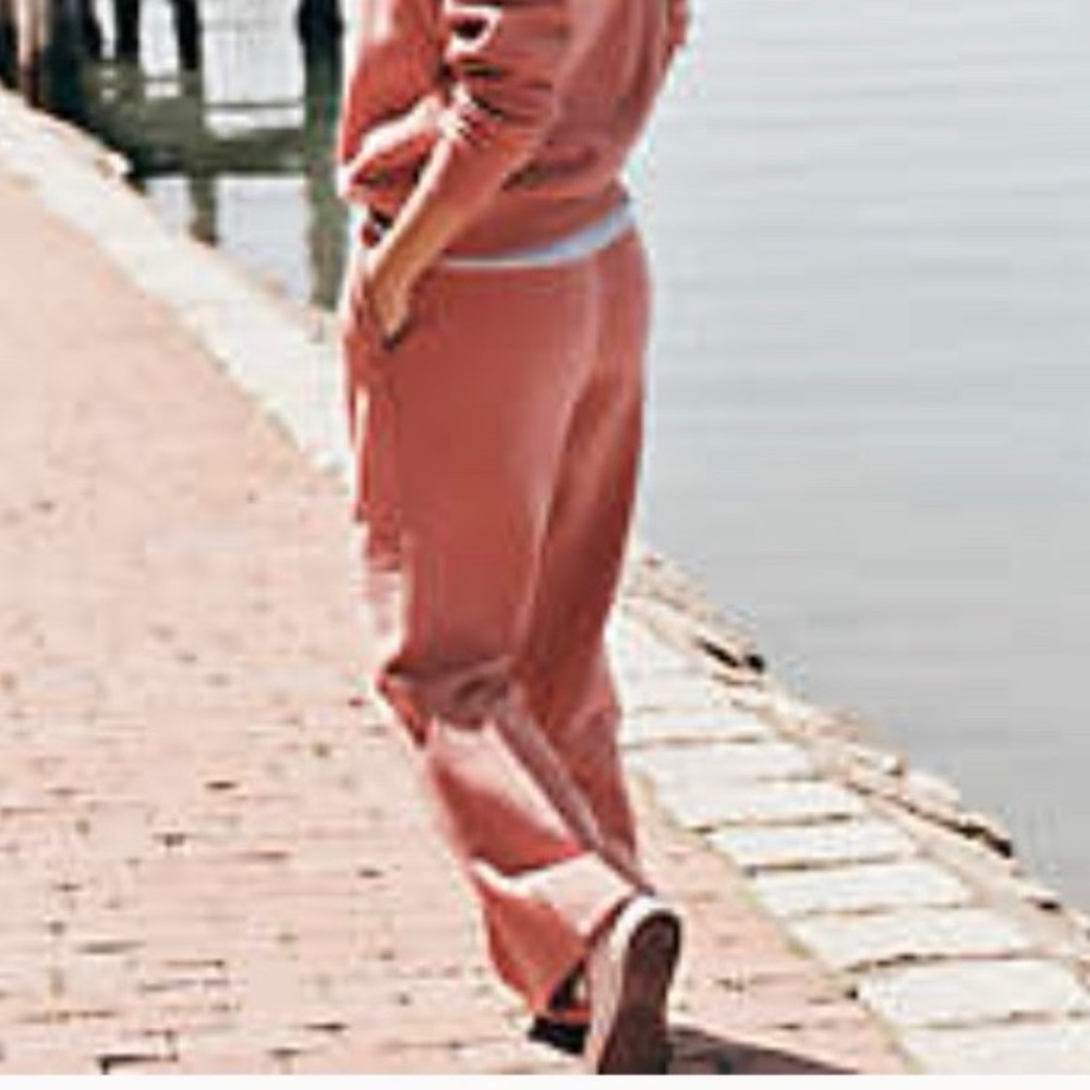 Brand New Women's Tall Sweats High Rise Relaxed Straight Leg Pants